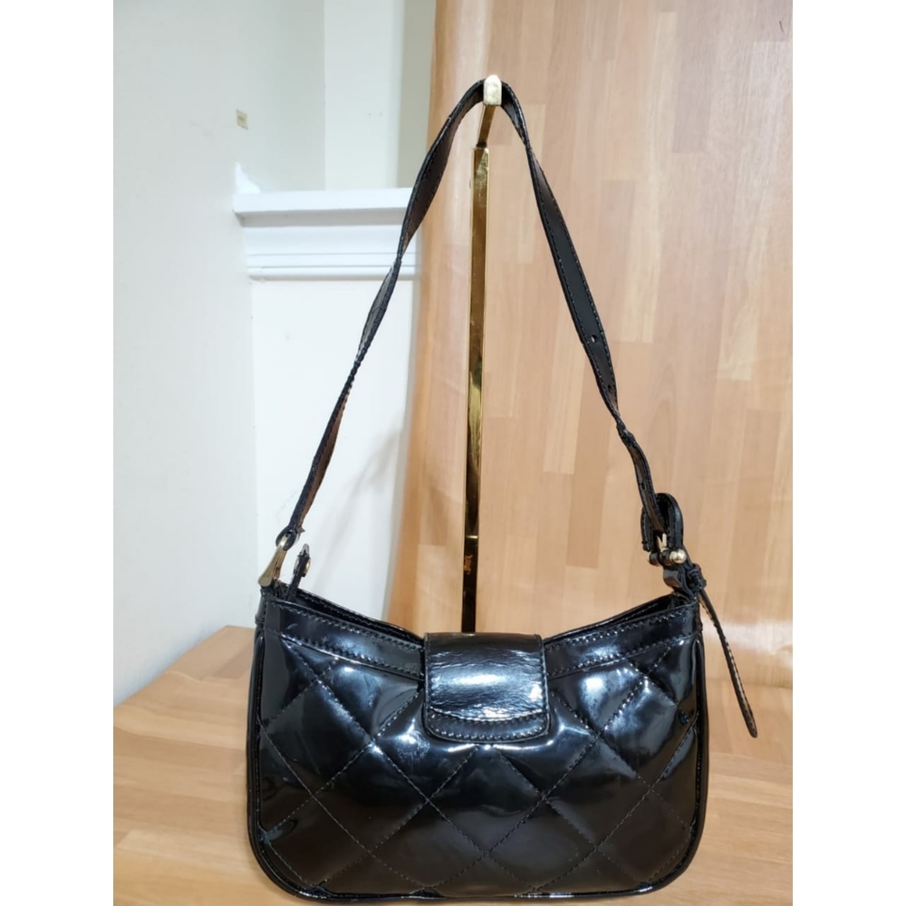 Authentic BURBERRYBlack Quilted Leather Sophie Small Shoulder Bag - Picture 3 of 10